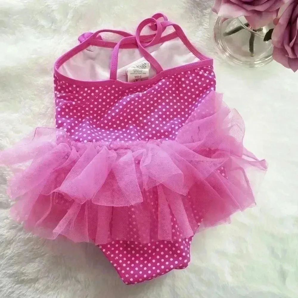 OP Pink Polka Dot Tutu One Piece